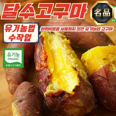 유기농 무안 당해수확 햇 달수고구마 보통 5kg