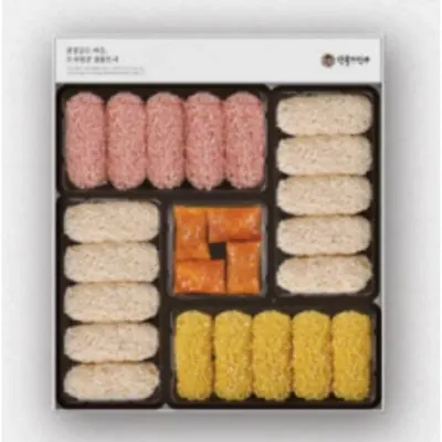 명절선물세트 명인 2호 전통 한과 찹쌀 강정 약과 선물세트 명절