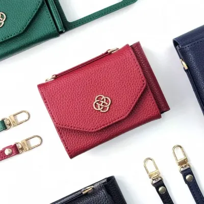GTrend 어반 월렛 클로버 천연소가죽 지갑 카드수납 제트플립 Z플립 케이스