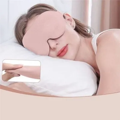 3d 수면 안대 빛 차단 안대 부드러운 통기성 휴대용 메모리 낮잠 숙면