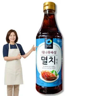 업소용 청정원 대나무숙성 멸치액젓 1kg x 12개