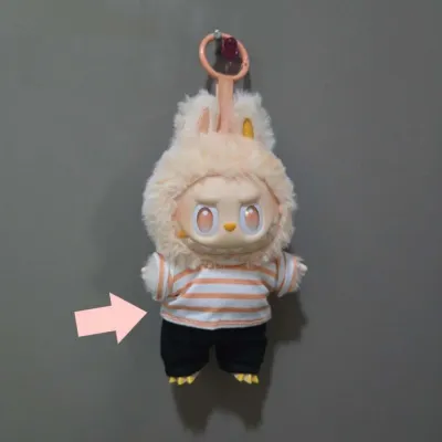 줄무늬 반팔티 인형옷 / 단가라 티셔츠 인형 의류