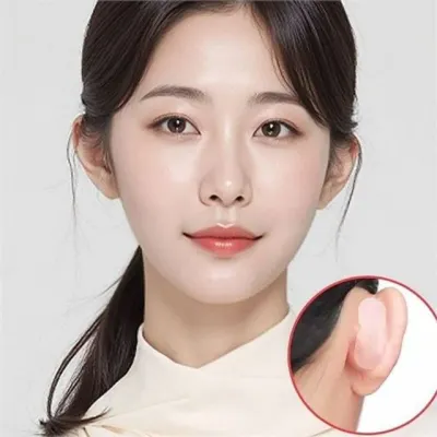 여성 귀 보정 스티커 여성 얼굴 라인 테이프 리프팅 페이스 턱선 패치 브이라인 셀프 붙임 관리 투명
