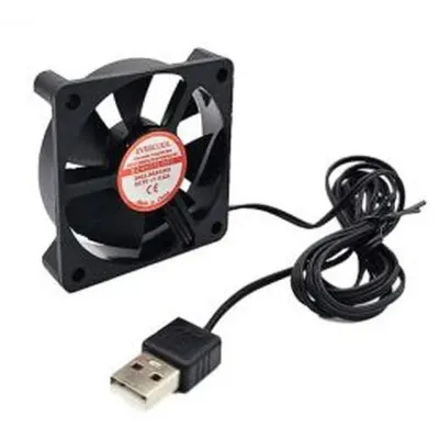 쿨링팬 60mm 15T 볼베어링 DC 5V USB 전자기기 PC 소형장비 냉각팬 쿨러 팬