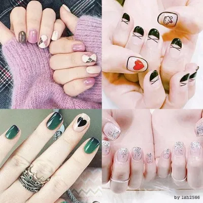 러블리컬러네일스티커 3초 붙이는네일 셀프 패디네일