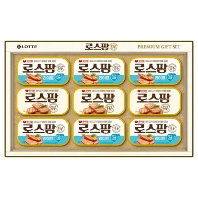 롯데푸드 추석선물세트 롯데햄 로스팜97 LW3호