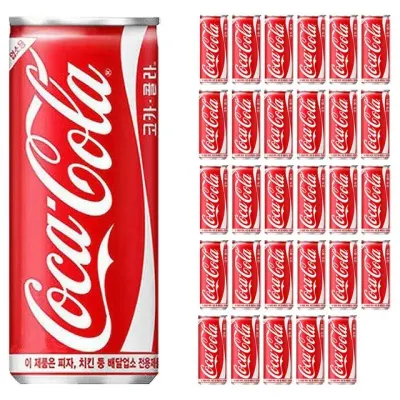 콜라 245ml 30캔 업소용 제로 무설탕 탄산음료 음료수 회의용 회사용