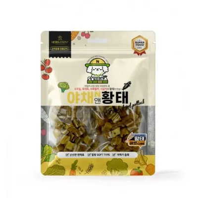 (3개묶음)야채앤 황태 큐브160g