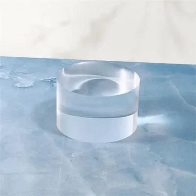 아크릴 원형 받침대 투명 아크릴 장식대 디스플레이 악세사리 진열대 소품 진열 거치대 스탠드 케이스