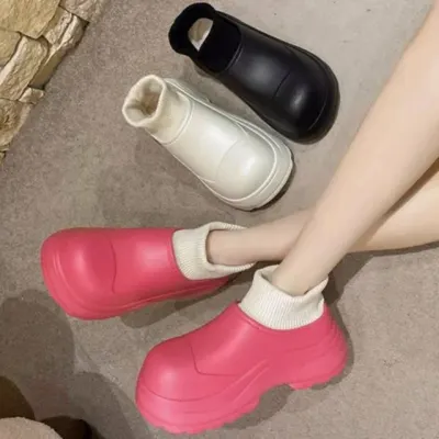EVA 통굽 실내화 여성거실화 거실용슬리퍼 쿠션실내화