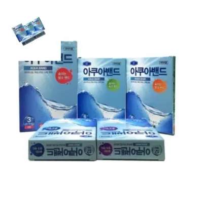일양 숨쉬는 방수 아쿠아 밴드 표준형 혼합형 12매 방수밴드 상처패치 손가락밴드 상처밴드