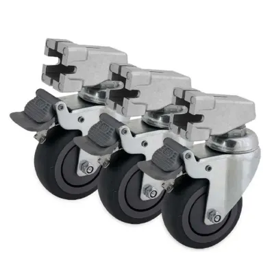 KUPO 카메라삼각대 카메라 80mm 캐스터 스탠드용 바퀴 (3개세트) (KC-080S) (스탠