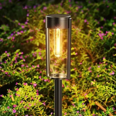 LED 태양광 정원등 H-7 웜색 마당 잔디등