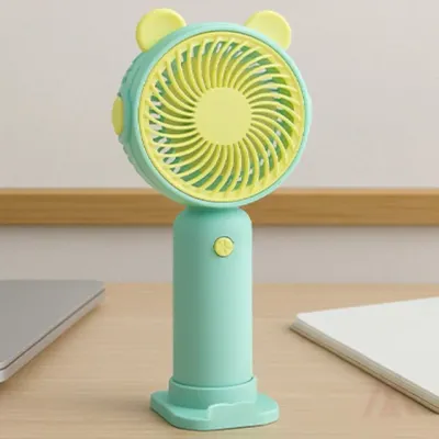 휴대용 선풍기 그린 차량용 휴대용에어컨 핸디팬