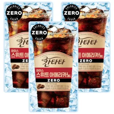 롯데 칸타타 아이스 스위트아메리카노 제로 230ml x 50팩