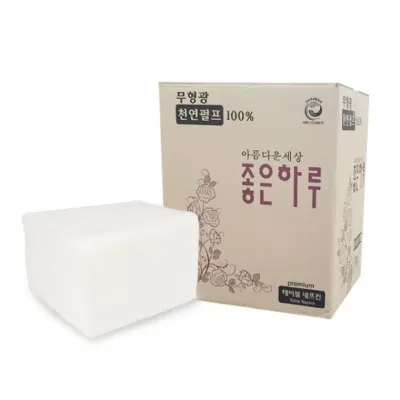 대용량 좋은하루 냅킨 1박스 11cmx11cmx7cm 8000매