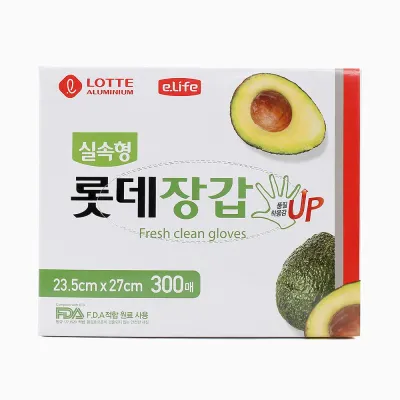 실속형 프레쉬 위생장갑 300매입 비닐장갑