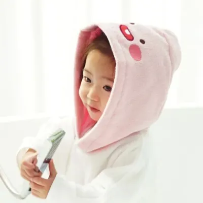 혜명몰 카카오프렌즈 리틀프렌즈 아기 목욕 가운 어피치 - 개 (1개입) 육아용품 베이비용품 캐릭터목욕가운