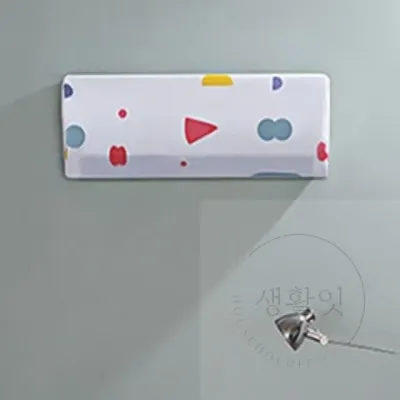 에어컨커버 벽걸이 대형 도형 먼지방지 에어컨카바 패브릭소품 에어콘커버 에어컨커버세트