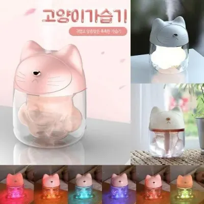 골드CAT 가습기 무드등 미니가습기 USB가습기