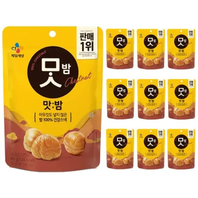 CJ 맛밤 80g x 10개