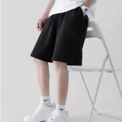 무지 트레이닝 심플 밴딩 운동 반바지 남성바지 남성반바지