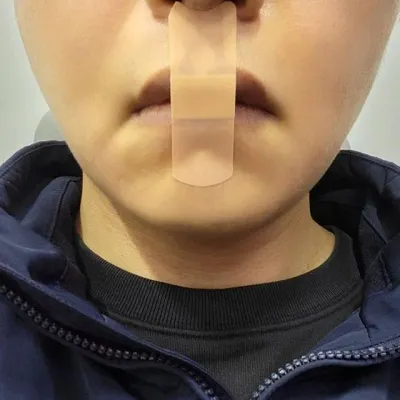 입막음테이프 수면입벌림방지 입벌림방지밴드 일자형