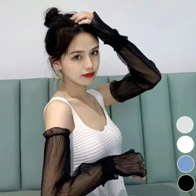 자외선차단 팔토시 여성 운전용 레이스 여름