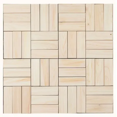 옹이없는 편백나무 원목 조립마루 300x300mm