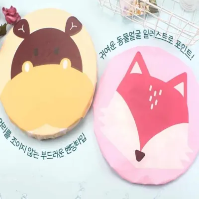 캐릭터 샤워캡 머리비닐캡 미용실헤어캡 일회용헤어캡 성인샤워캡 비닐헤어캡