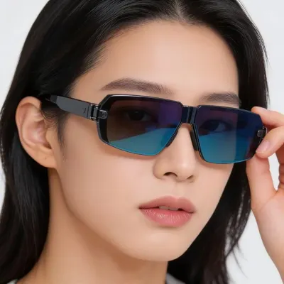 접이식 선글라스 남녀공용 틴트 안경 바캉스 휴가 여행지 해변 아이웨어