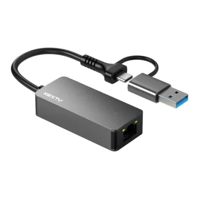 2.5Gbps 초고속 유선 랜카드 USB3.0 C타입 A타입 RJ45 LAN 포트 어댑터 노트북 컴퓨터 변환 젠더 고성능