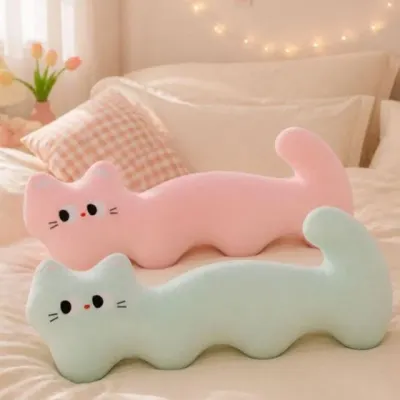 여름 자취방 애착 냉감 고양이 안고자는 바디필로우 쿠션 세트