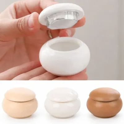 미니 현관 소금 단지 항아리 팥단지 3color 풍수 도자기 백자 보관 통 간수 용기 옹기 독 집들이 개업 선물