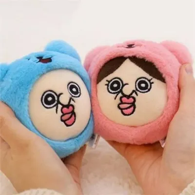 휴대용 손 난로 겨울 인형 손 난로 따뜻한 귀여운 어린이 유치원 곡물 여자친구 선물용 캠핑용 패브릭