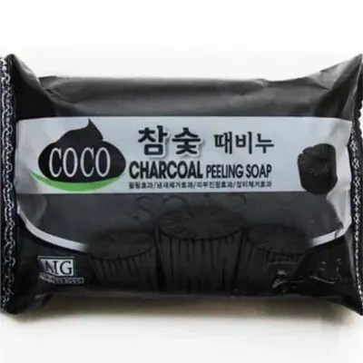 숯 때비누 숯 바디 저자극 워시 비누 목욕 필링 페이스 각질 세안