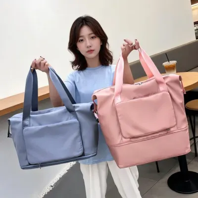 보스턴백 폴딩 확장형 캐리어 결합 여행 가방 수납용 용품 나들이 캠핑