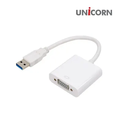 유니콘 USB To VGA 변환젠더 컨버터 CV-100
