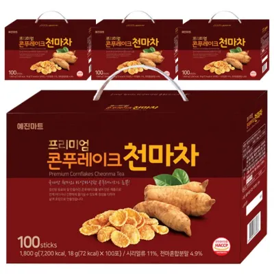 예진마트 프리미엄 콘푸레이크 천마차 400T (100Tx4개)