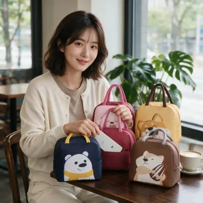 보냉백 캐릭터 도시락가방 런치백 아이스백 소풍 직장인 학생 보냉가방 보냉파우치