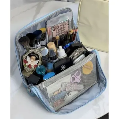 대형 화장품 파우치 대용량 여행용 메이크업 수납 가방
