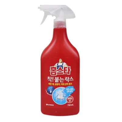 홈스타 착 붙는 락스 스프레이 750ml 홈스타 세정제 세척제 락스스프레이 화장실청소 청소 욕실청소-TJ