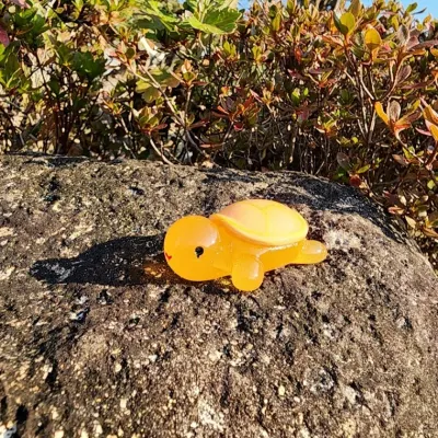 행운 부적 미니 장식품 돈거북