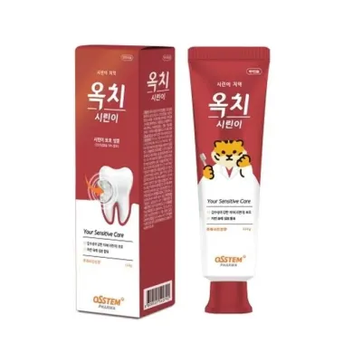 (오스템) 옥치 시린이 치약 150g 후레쉬민트향 (60개입)