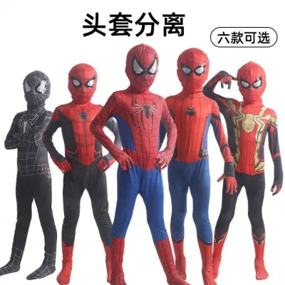 할로윈 할로윈코스튬 스파이더맨코스튬 스파이더 맨 스타킹 원정 성인 코스프레 만화 의상 할로