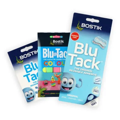[블루택] 블루90gx컬러x화이트 blutack 재사용 점착제