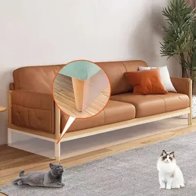 선반 틈막기 투명 쇼파막이 침대밑가림막 먼지 고정 가구 100x4x10cm 수납 정리수납 정리대