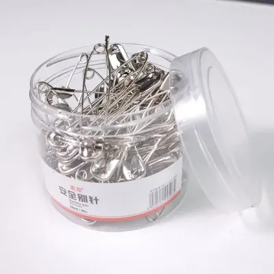 스테인레스 안전핀 옷핀 대형 56mm 80개입