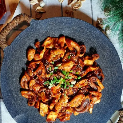 VDG 동두천 쭈꾸미볶음 약간 매운맛 600gx1팩