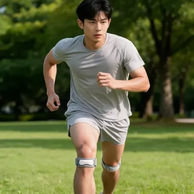 무릎 실리콘 패드 니슬리브 헬스 러닝 부상 방지 등산 스포츠 밴드